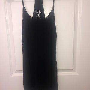 Black work out tank top